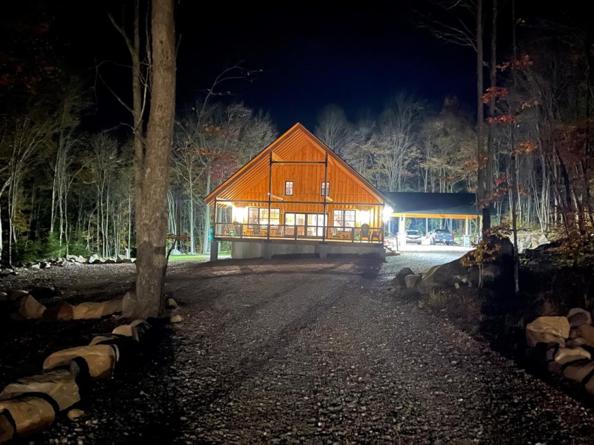 Front of Lodge