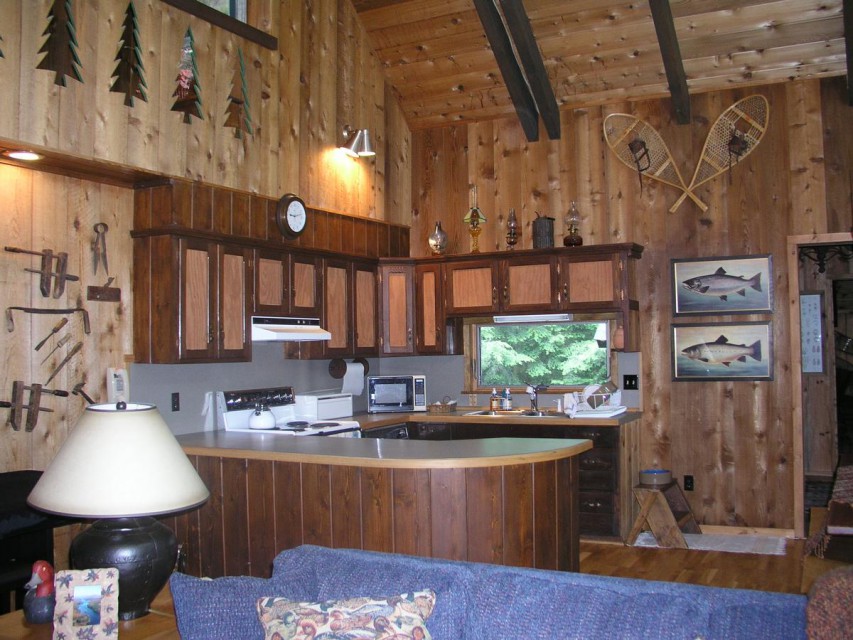 Kitchen from living from main living area