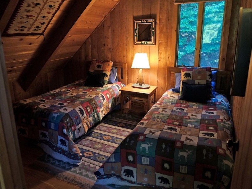 2nd floor north twin room