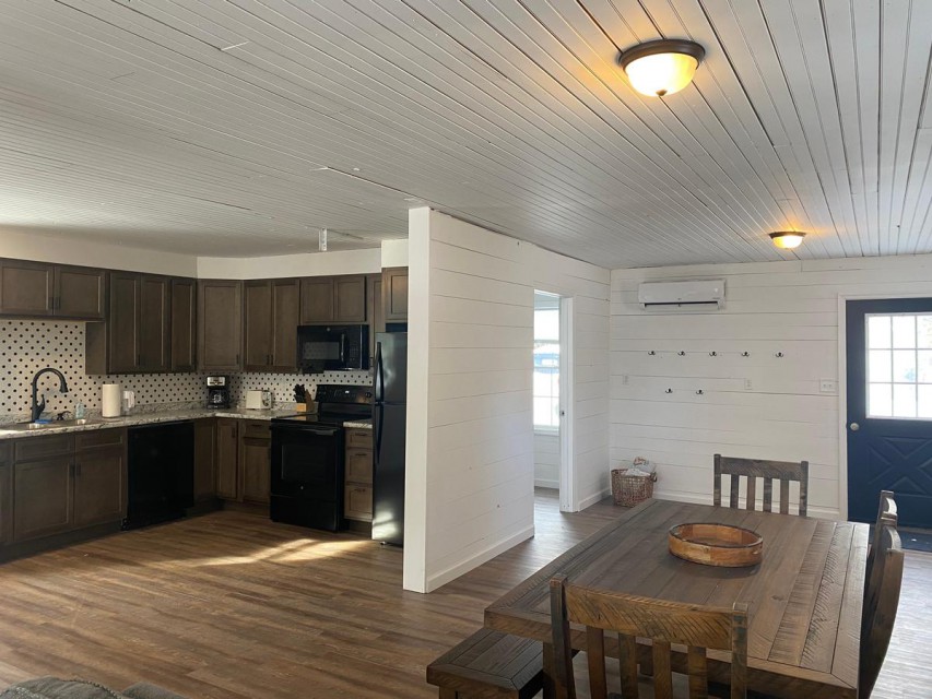 Kitchen and dining space