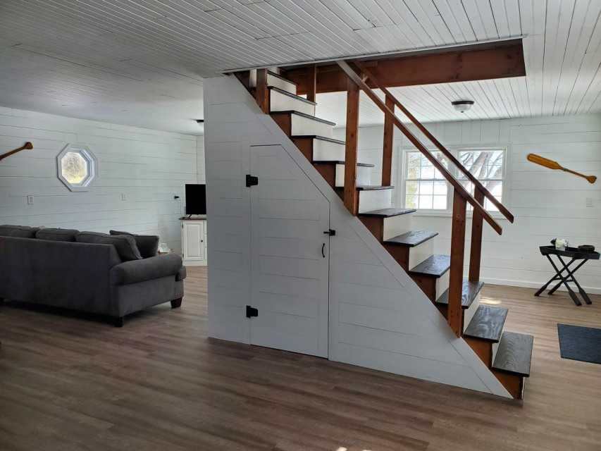 Stairs to second floor