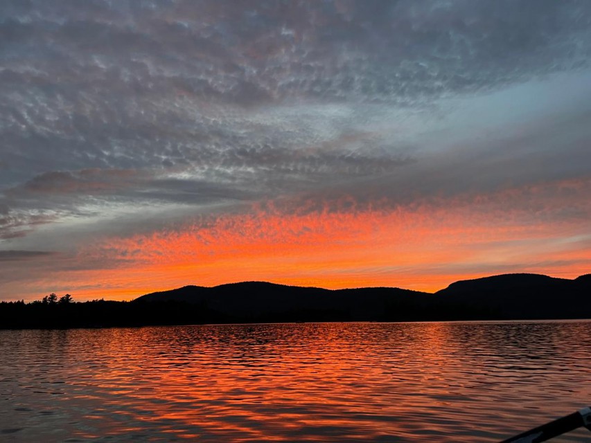 Stunning sunsets at the end of a fun day