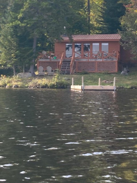 Private lake access from our yard