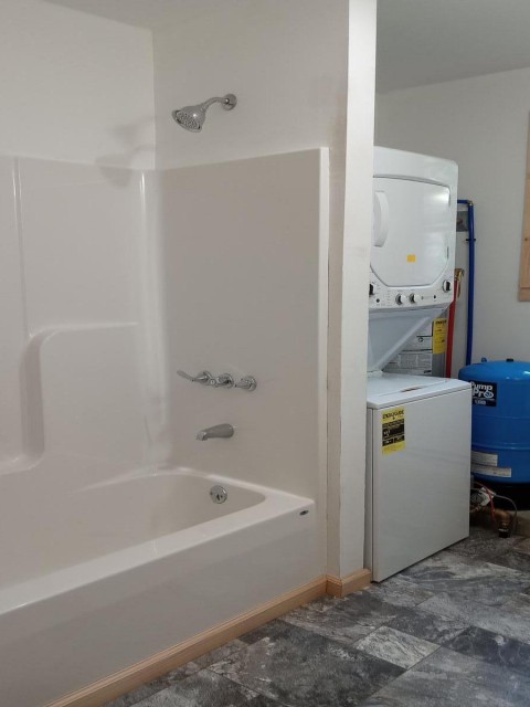 Washer and dryer installed already
