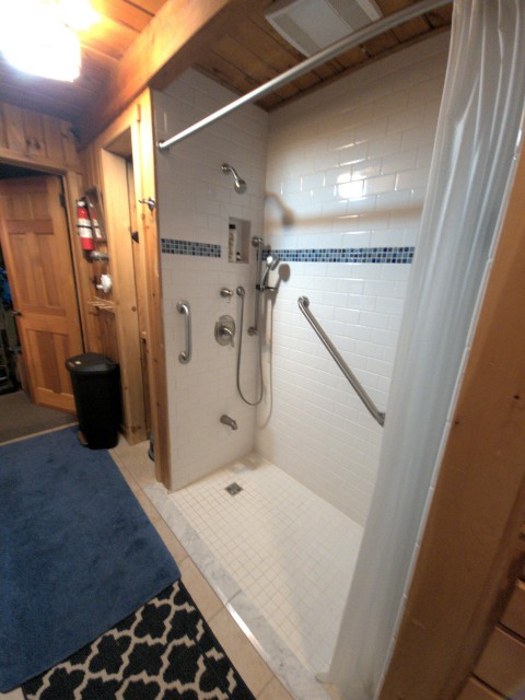 First Floor Zero Entry Shower