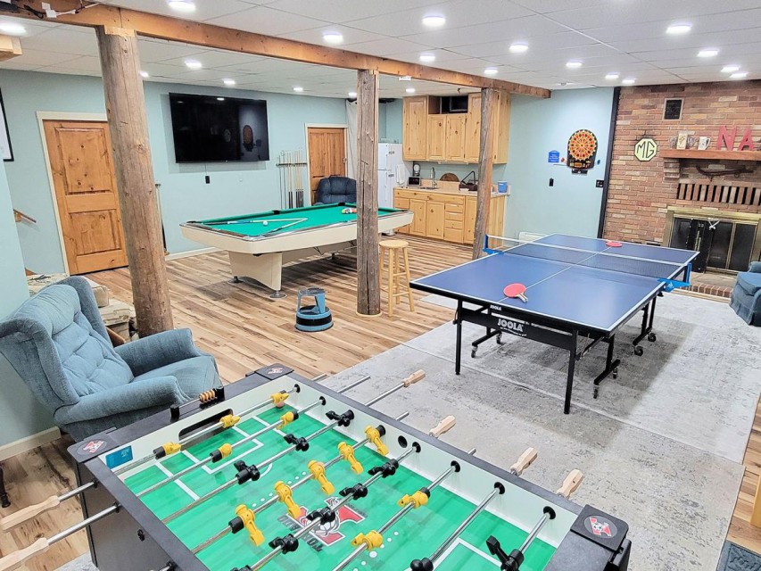 Basement Game Room