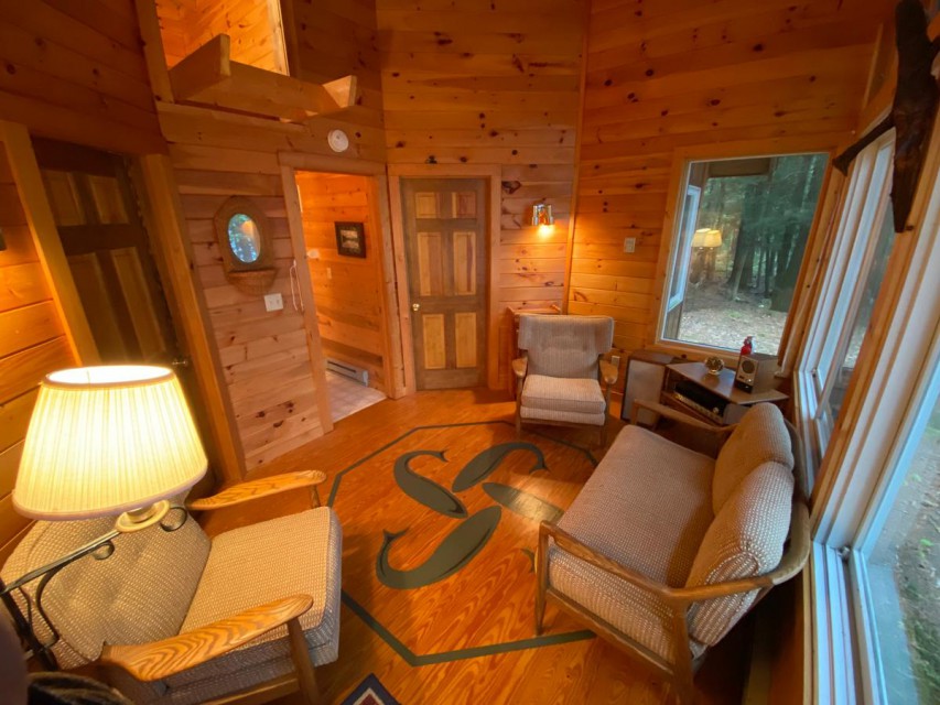 Cabin living room