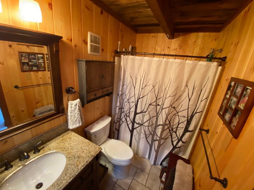 Main house bathroom - off dining room