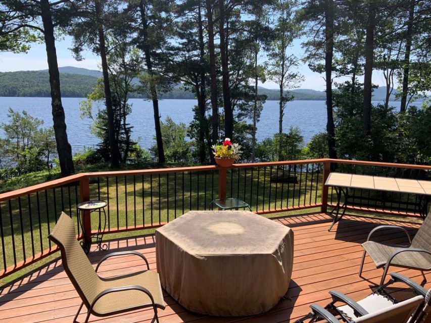 Deck & Lake Views, Gas Fire Pit