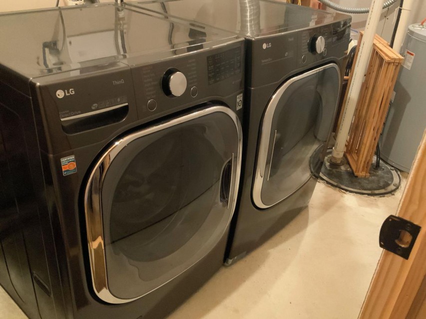 Laundry Room, Lower Level, New Full Size Washer & Dryer