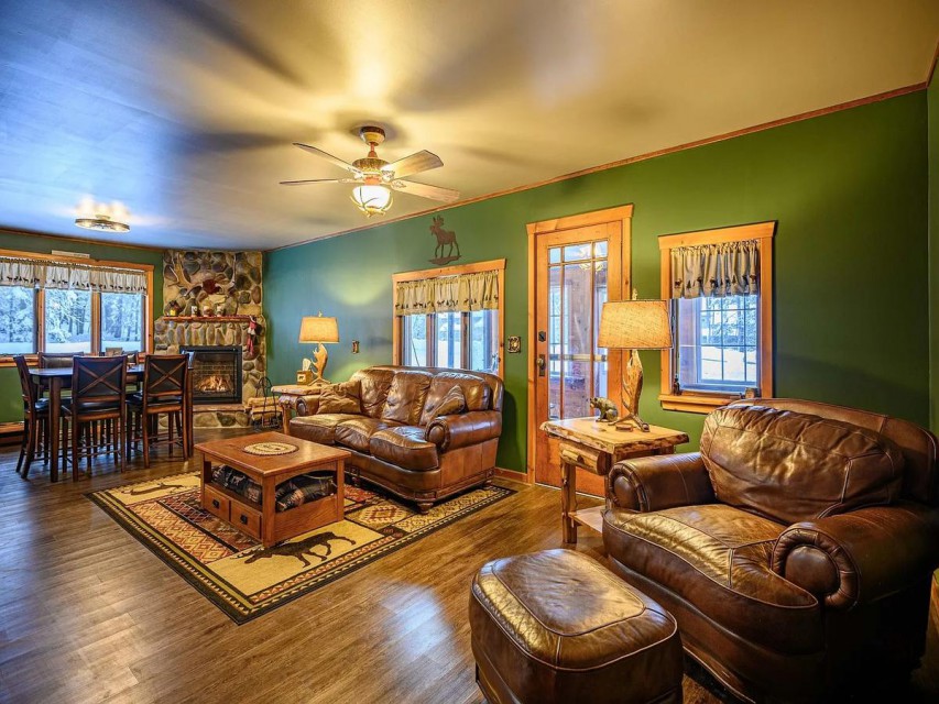The living room