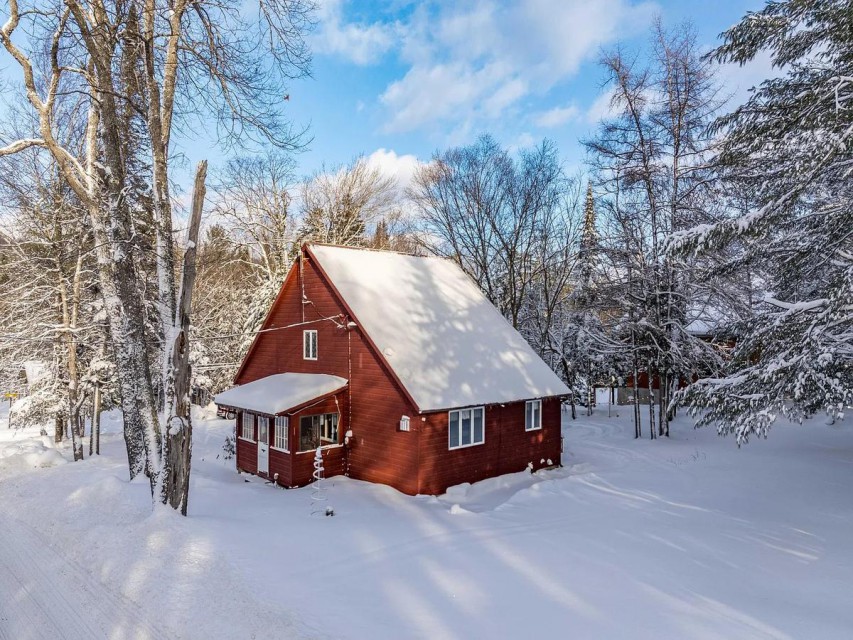 Winter time at the lodge
