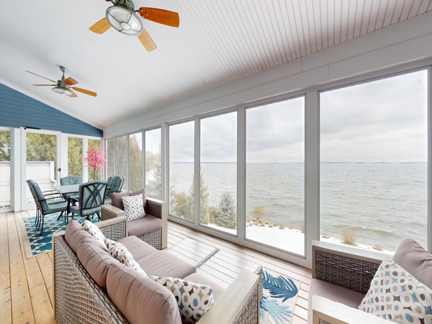 Screened porch