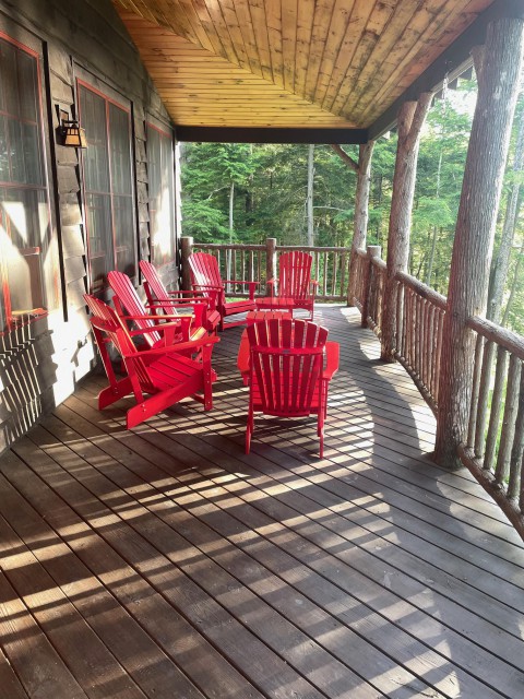 Watch the Sunset from Covered Porch