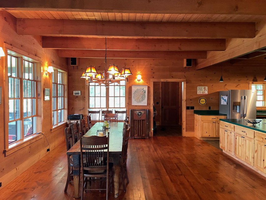 Dining Room Next to Open Kitchen