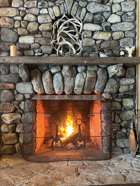 Fireplace in Great Room