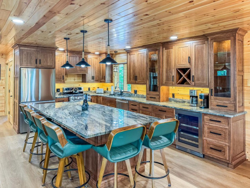 Fully Equipped Custom Kitchen