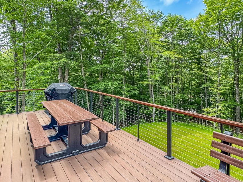 Deck with Forest Views