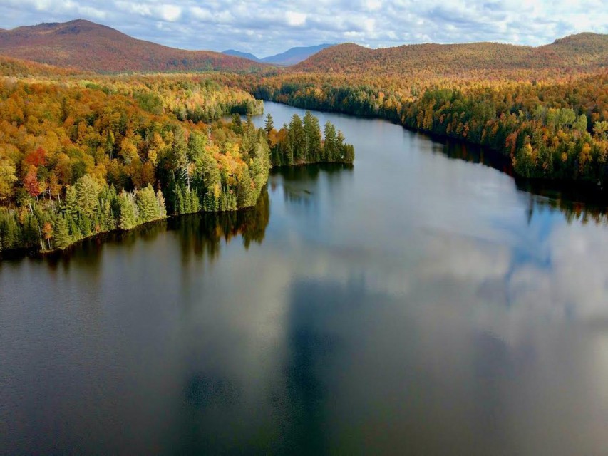 Deep Cool Waters Of Twin Ponds