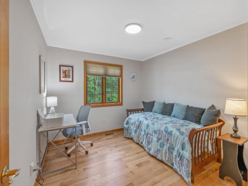 Daybed twin office/ printer. First floor no closet