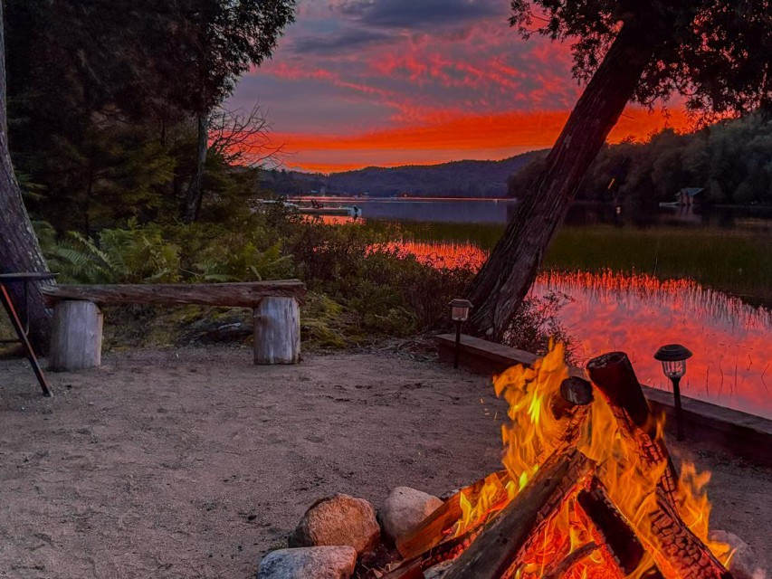 Spectacular Sunsets on Big Moose Lake