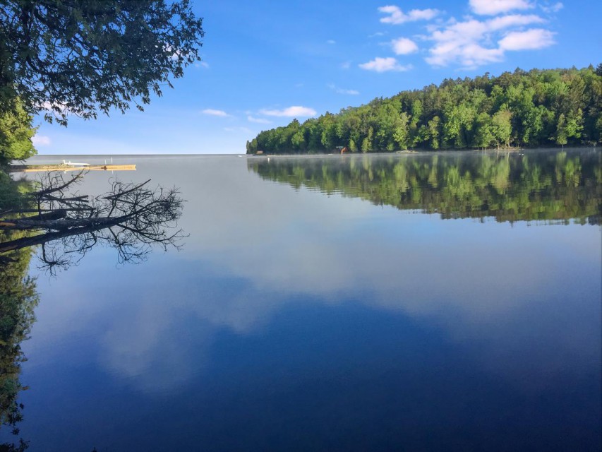 Stunning Views of Big Moose Lake