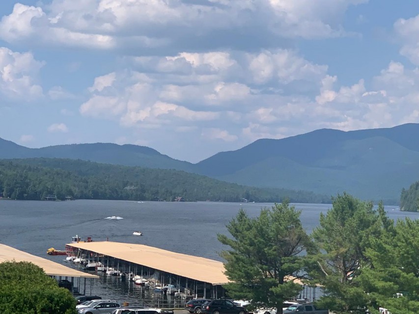 The gorgeous view from my townhouse!