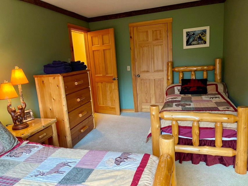 The second of our 2 bedrooms, which sleeps 2-3....