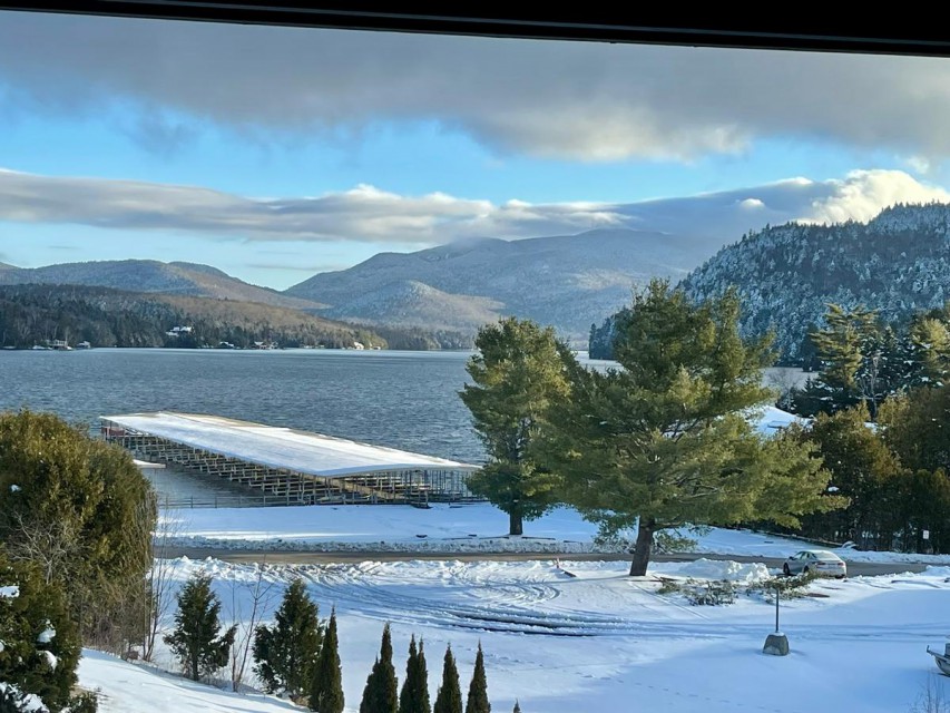 It is always a stunning view, even in the winter!