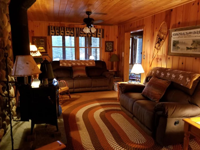 LivingRoom w/New Recliner Sofas, Seating for 12!