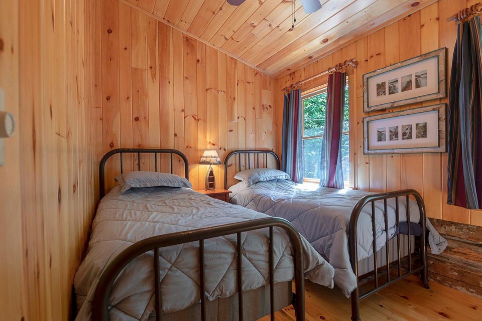 Bedroom #3 with Woodland View