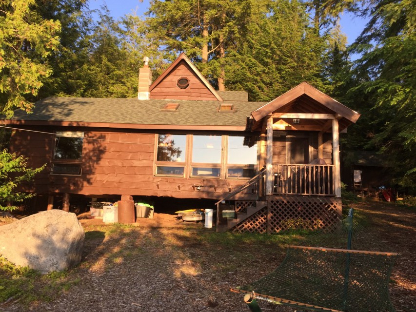 Front of camp