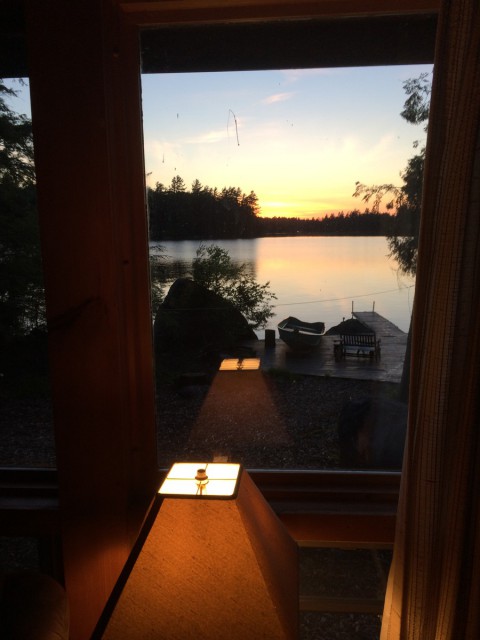 View from living room