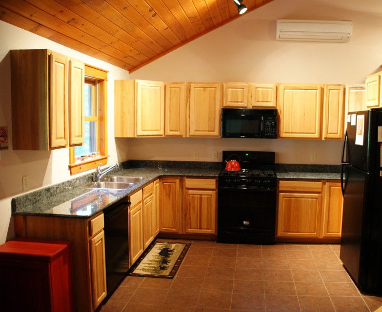 Modern Kitchen with Granite Counter-top