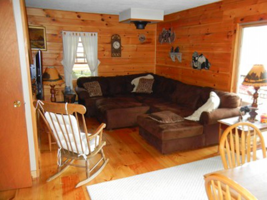 The living area