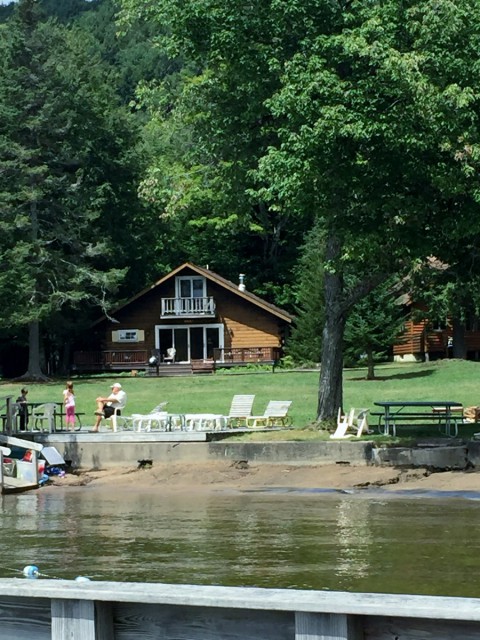 View from the main dock