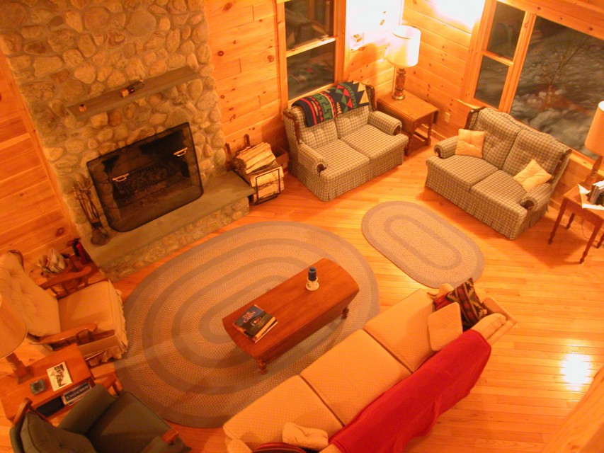 Living Room from the Loft