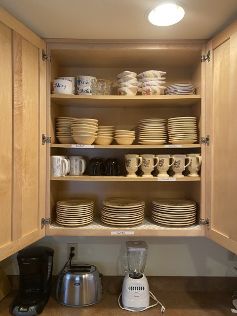 Well stocked kitchen