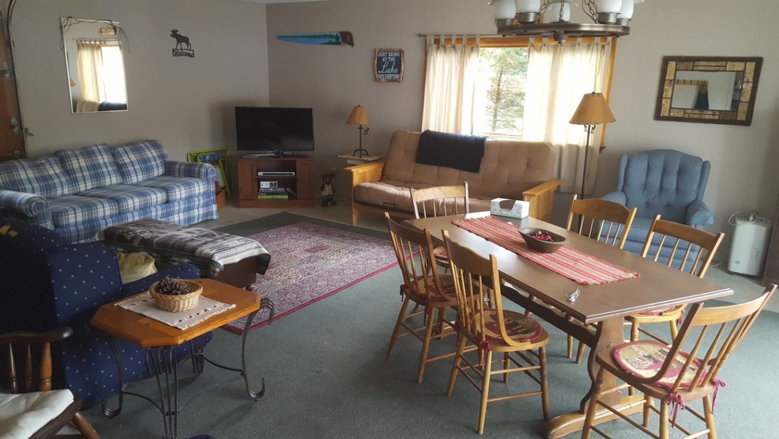 Seasonal Family Room and Dinning Area