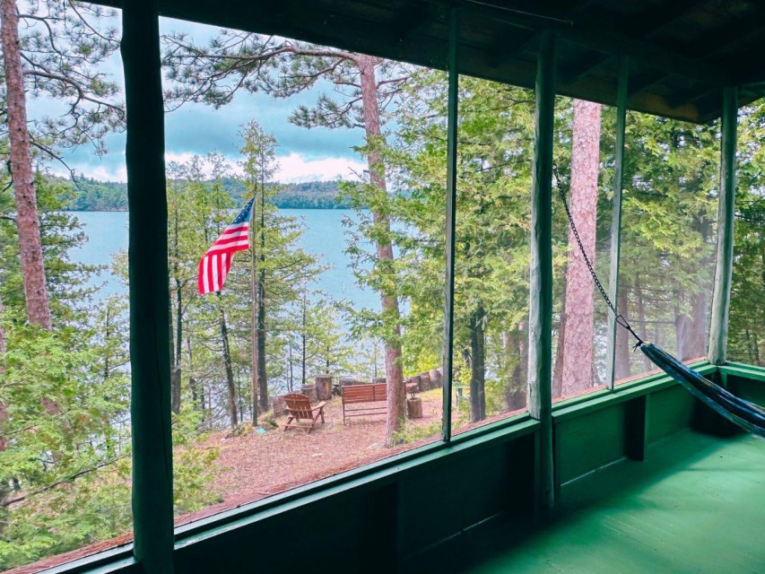 Big Camp front porch view