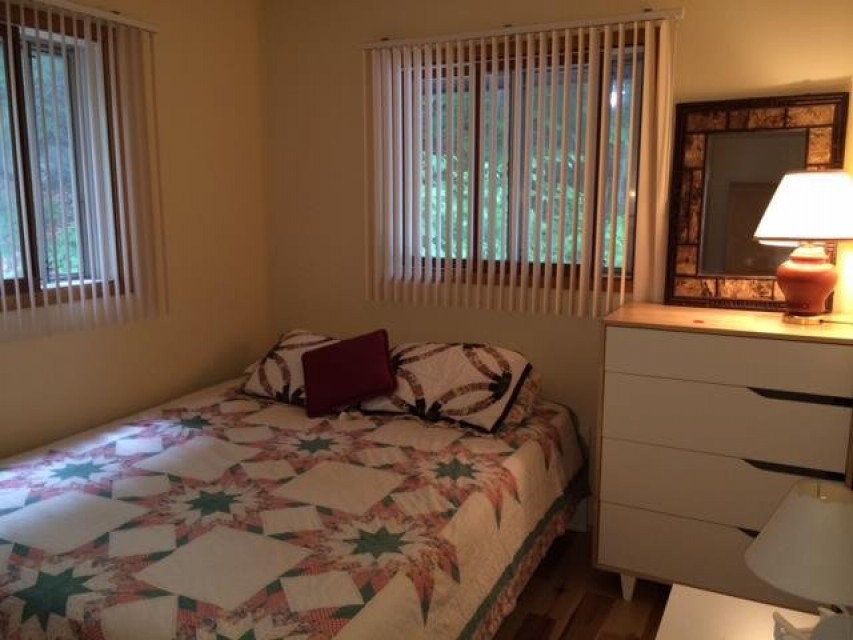 Bedroom #2 (main floor) with Queen bed