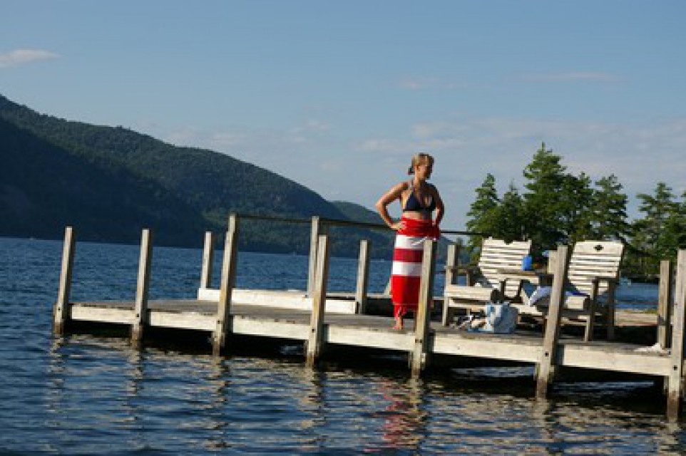 Dock for swimming, skiing, sunning, stargazing...