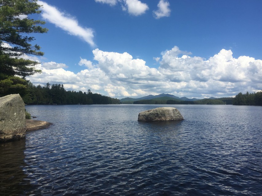 Lower Saranac is a 30 min ride via the lower locks