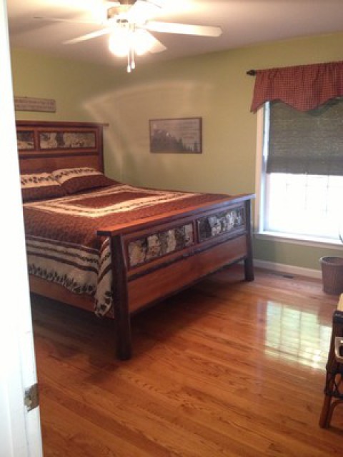 custom king bed