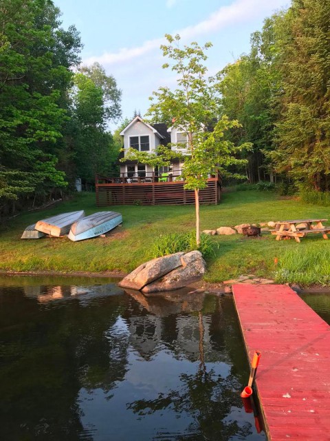 Morning contemplation from the end of the dock