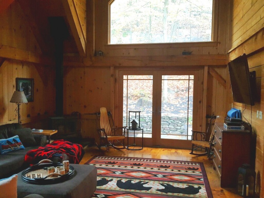 Timber Frame Great room