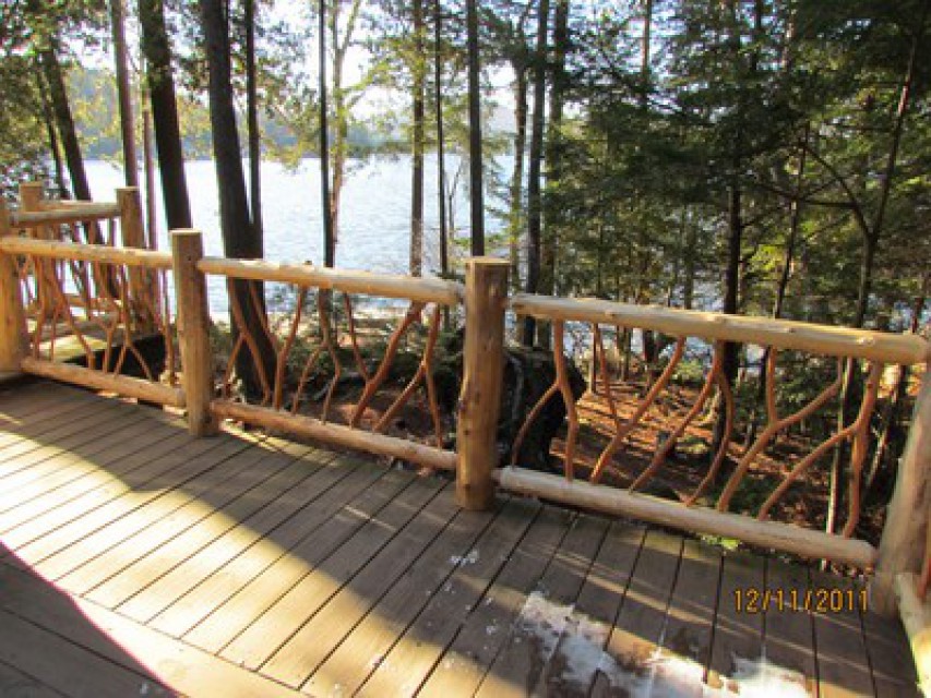 Lake view from large deck