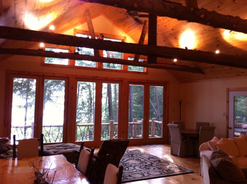 Great Room Overlooking Lake