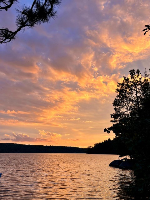 Sunset From Dock