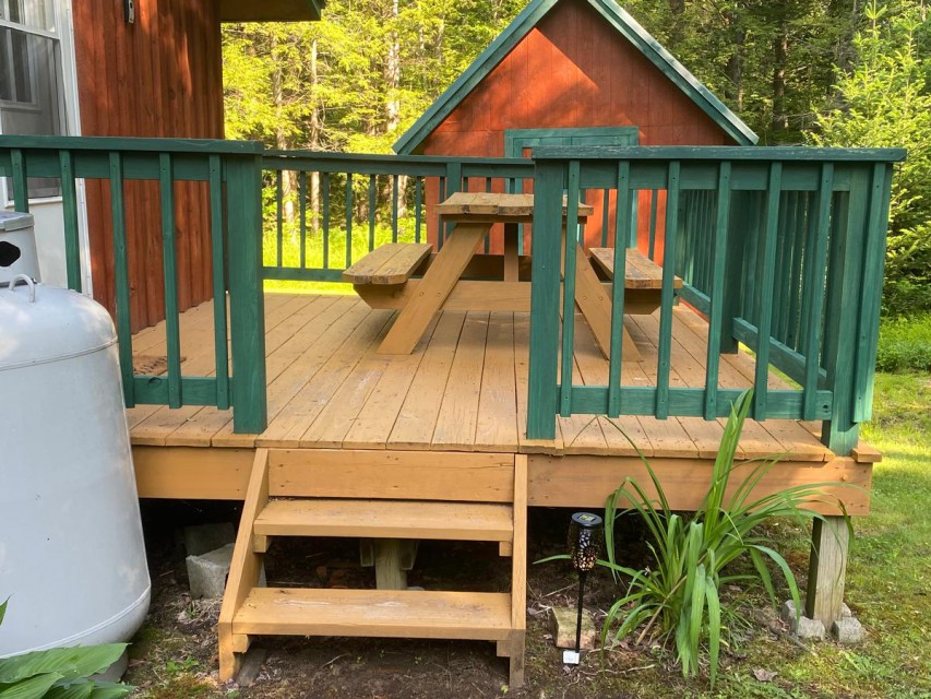 Deck off Kitchen Door